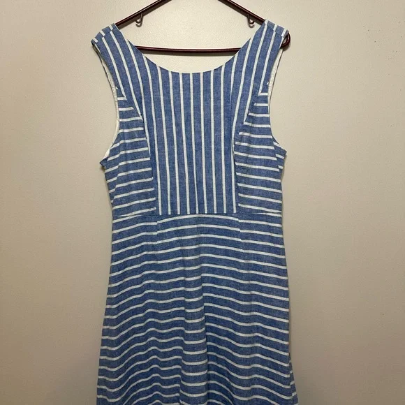 vineyard vines blue and white striped dress Vineyard Vines Fine Striped Margo Shirt Dress